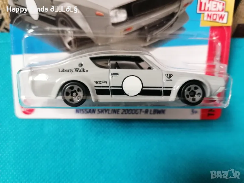 💕🧸 Hot Wheels Nissan Skyline 2000GT-R LBWK Then and now, снимка 1