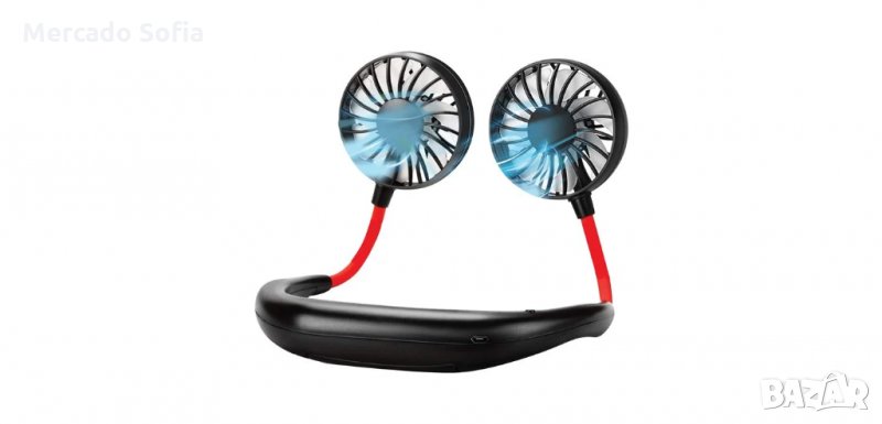Двоен "Hands free" вентилатор, снимка 1
