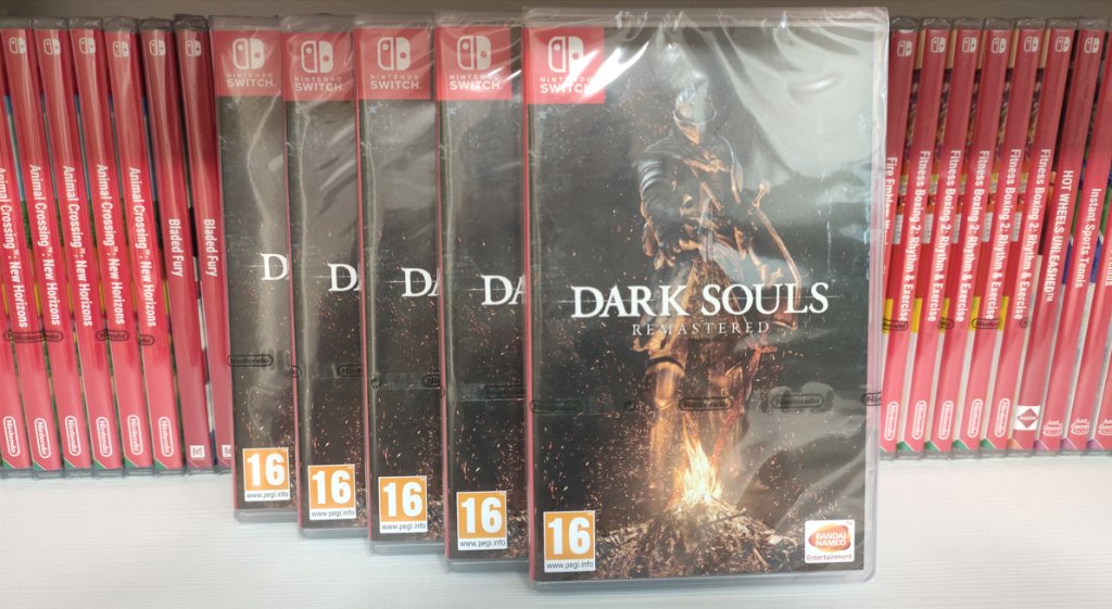 NINTENDO Switch] НАЙ-ДОБРА Цена ! Чисто нови Dark Souls: Remastered в Игри  за Nintendo в гр. Пловдив - ID38317761 — Bazar.bg