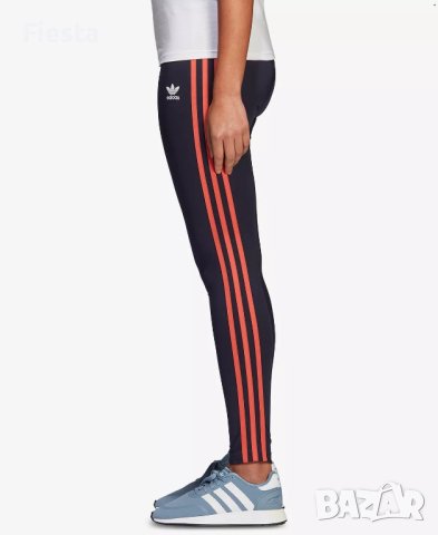 Оригинален тъмно син клин Adidas Originals Active Icon 3-Stripe Leggings, снимка 15 - Клинове - 40546482