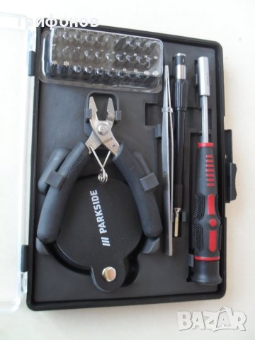 Отвертка бит клещи лупа пинсета ЗА ФИНА МЕХАНИКА НЕМСКИ ОРИГИНАЛ на „РARKSIDЕ“-35ч