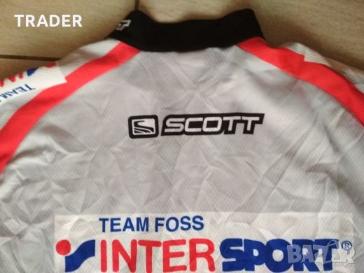 Вело джърси тениска  спортна блуза GIORDANA /  SCOTT , размер L, снимка 4 - Спортна екипировка - 27279610