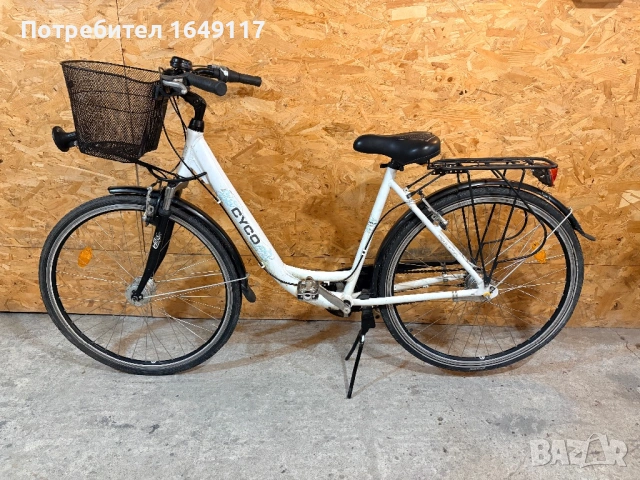 28цола CYCO CITY алуминиев дамски градски велосипед колело[7ck-Shimano], снимка 12 - Велосипеди - 53413752