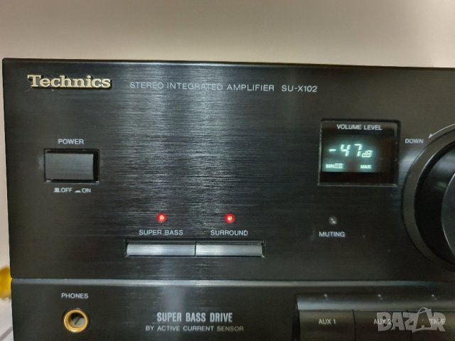 Technics SU-X 102, снимка 8 - Ресийвъри, усилватели, смесителни пултове - 43480285