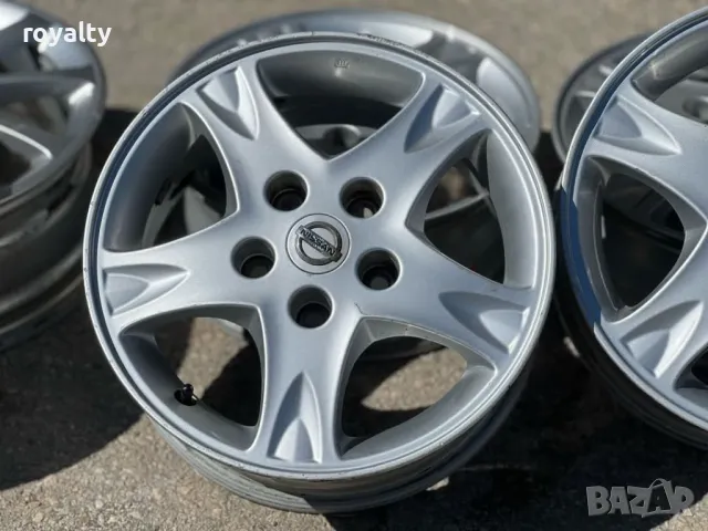 5х114.3 15 Джанти Nissan Almera Primera E-NV200 Нисан 5x114.3 ET 40 J 6 , снимка 3 - Аксесоари и консумативи - 50063414