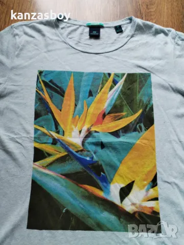 scotch and soda - страхотна мъжка тениска L, снимка 2 - Тениски - 49469863