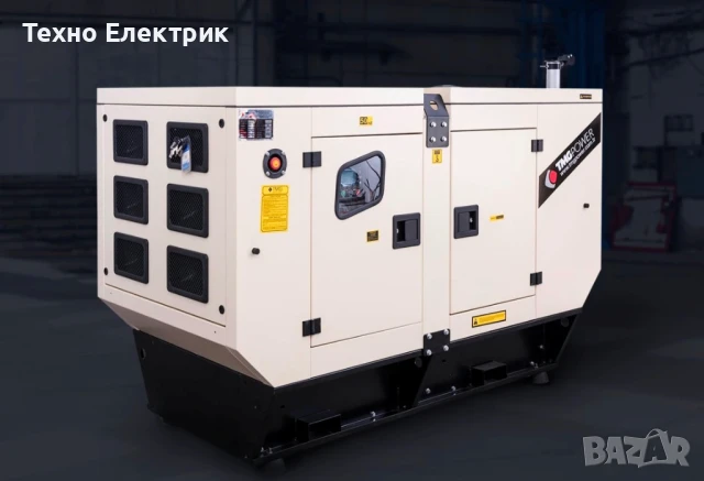 дизелов генератор с двигател BAUDOUIN – Франция, 70kVA/56kW, 8 500 €, без ДДС