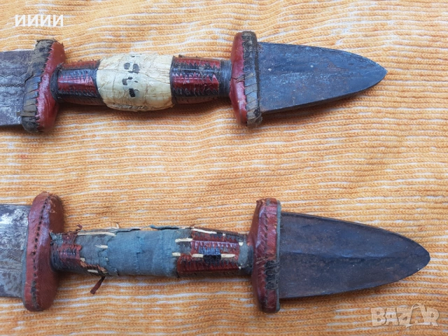 Туарегски меч кама TRIBAL 2 бр , снимка 3 - Антикварни и старинни предмети - 53373239