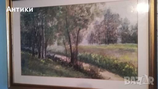 Картина акварел , снимка 3 - Колекции - 28144617