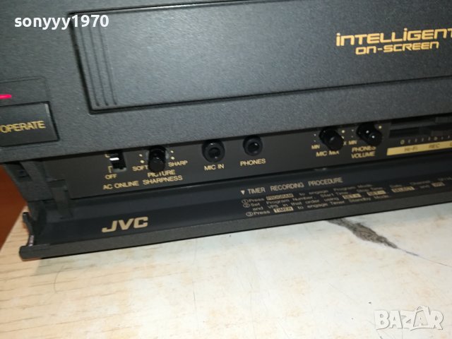 JVC HIFI STEREO VIDEO-MADE IN JAPAN 1511231910LK1ED, снимка 8 - Плейъри, домашно кино, прожектори - 43008667