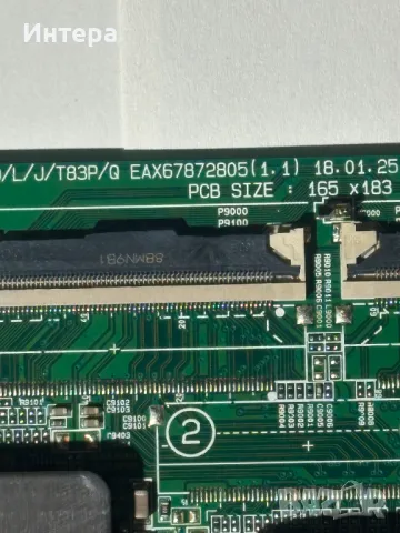 MAIN BOARD EAX67872805(1.1) за LG 43UK6750PLD, снимка 2 - Части и Платки - 48457404