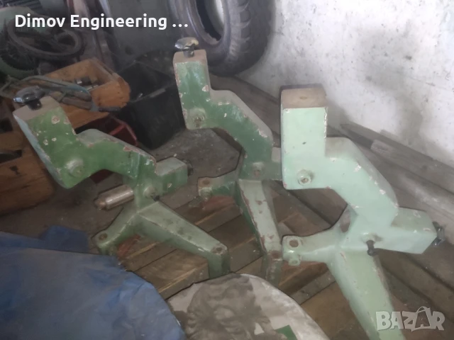 Люнет подвижен за струг СУ582, снимка 4 - Други машини и части - 50713757