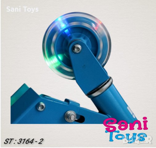 Сгъваема тротинетка BUNNY, снимка 4 - Скутери и тротинетки - 36620589