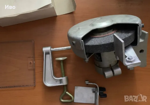 Приставка настолен Шмиргел ПА-125 1987г, снимка 2 - Други инструменти - 49959562