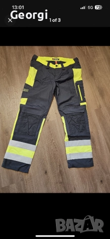 Engelbert Strauss High-vis trousers e.s.concrete  , снимка 3 - Панталони - 52465979