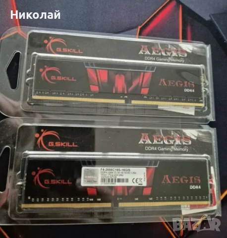 RAM памет 2 х 16GB DDR4 2666 G.Skill AEGIS НОВИ!