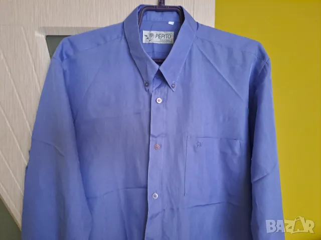 Мъжка риза Pepito 2XL-3XL, снимка 3 - Ризи - 48750955