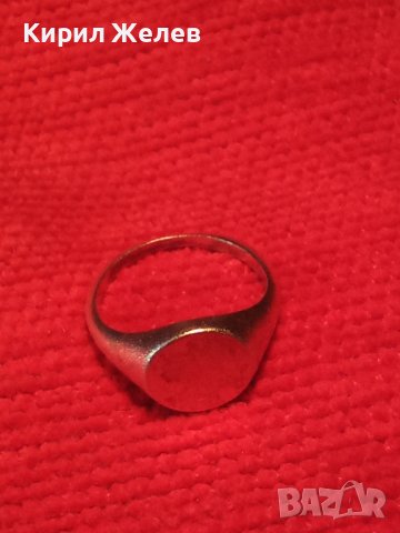 МАРКОВ ПОЗЛАТЕН СРЕБЪРЕН ПРЪСТЕН СРЕБРО 925 ДИЗАЙНЕРСКИ КЛАСИЧЕСКИ СТИЛЕН МОДЕЛ 31178, снимка 17 - Пръстени - 42452976