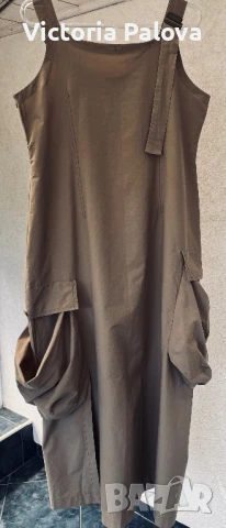 Атрактивна рокля с джобове Германия, снимка 8 - Рокли - 51237982