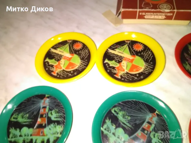 Немски маркови пластмасови подложки за бира нови, снимка 5 - Аксесоари за кухня - 49797237