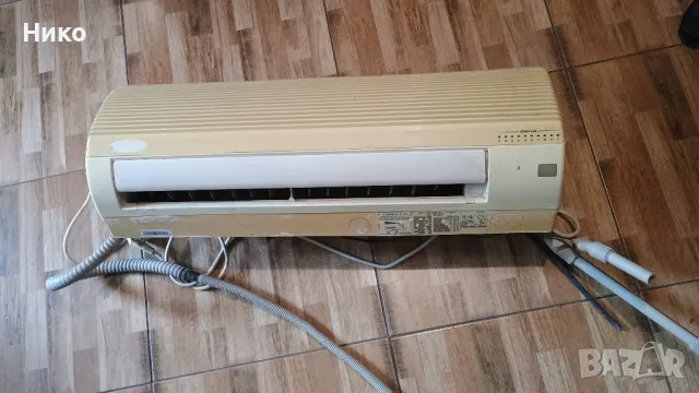 Тяло на климатик, пригодено за камина, водно нагряване. Парно