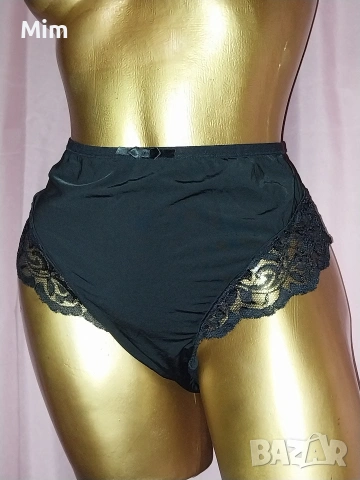 XL Черна дантелена бикина 