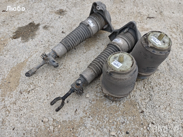 Въздушно окачване амортисьори възглавници предни и задни за Ауди А6 ц6 4ф Audi A6 c6 4f, снимка 7 - Части - 52458619