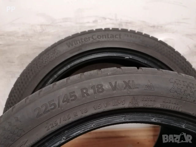 225/45/18 Continental / зимни гуми , снимка 6 - Гуми и джанти - 52835540