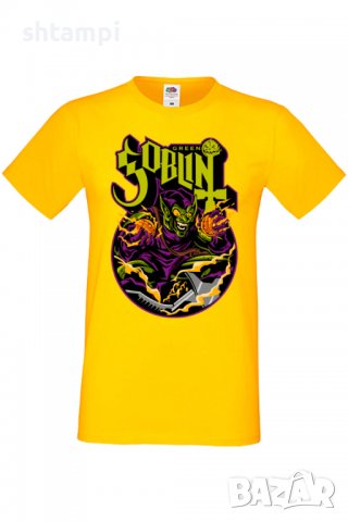 Мъжка тениска Green Goblin,Изненада,Повод,Подарък,Празник, снимка 2 - Тениски - 37655248