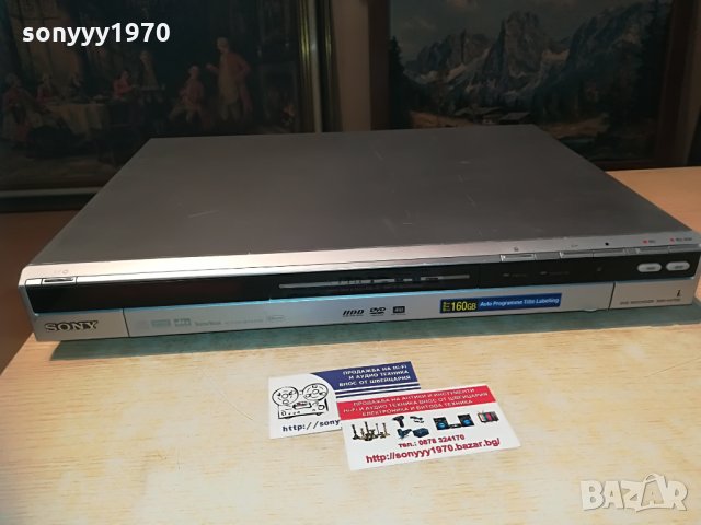 SONY RDR-HX-720 HDD/DVD RECORDER, снимка 4 - Плейъри, домашно кино, прожектори - 29066923