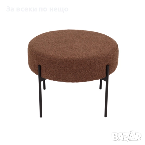 Табуретка RON КЕРЕМИДА/черно Код P1256, снимка 4 - Дивани и мека мебел - 51787178