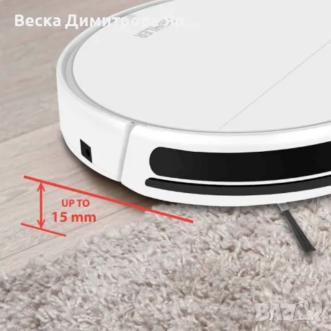 Прахосмукачка 2в1 робот и моп за сухо и мокро почистване MUHLER Bobby 1, снимка 16 - Прахосмукачки - 47500900