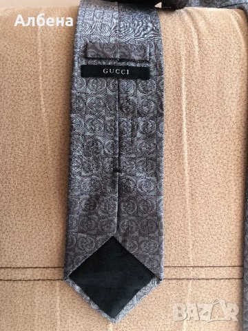 Копринена вратовръзка Gucci, снимка 5 - Други - 26482317