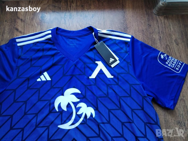 Adidas x PFC Levski Sofia - мъжка фенска тениска НОВА размер 2XL , снимка 2 - Тениски - 52849965