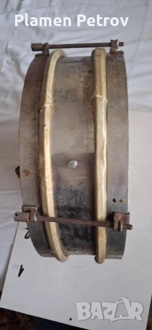 Часовник електро механичен, барабан от соца с размери от диаметър 30см и ширина 11см Цената е 25€, снимка 9 - Антикварни и старинни предмети - 28065501