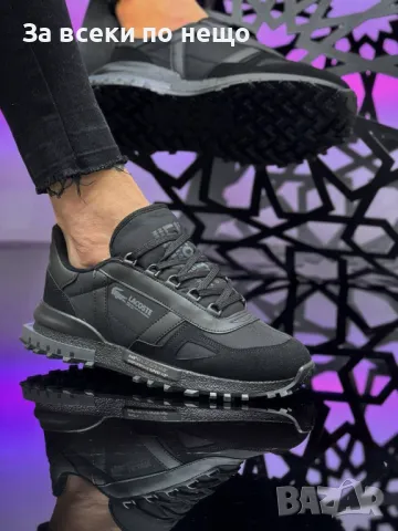 Lacoste Мъжки Маратонки👟Мъжки Спортни Обувки Лакост - 3 Налични Цвята Код E230, снимка 2 - Маратонки - 50412024