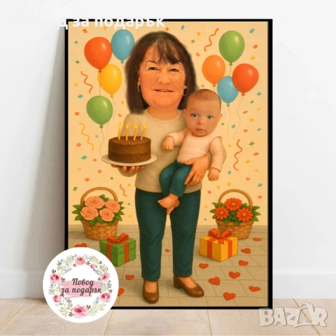 Карикатура за 8 март , снимка 8 - Картини - 53467225