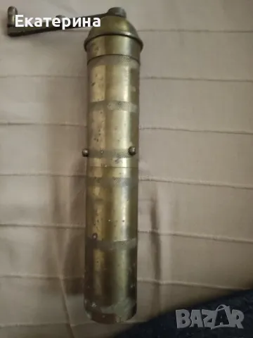 автентична ръчна медна кафемелачка