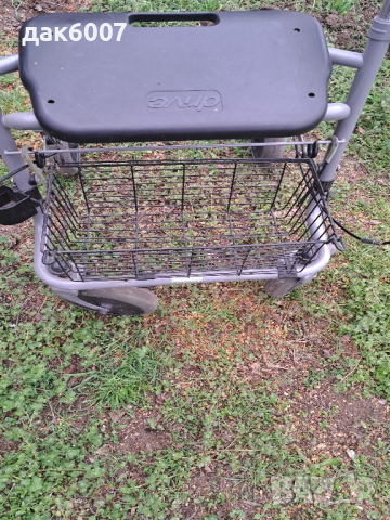Проходилка с кошница, снимка 2 - Ролатори - 44842164