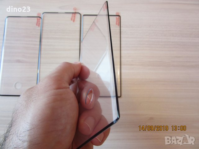 Samsung Galaxy NOTE 10 / 3D ЦЯЛО ЛЕПИЛО Извит стъклен протектор, снимка 11 - Фолия, протектори - 26524899