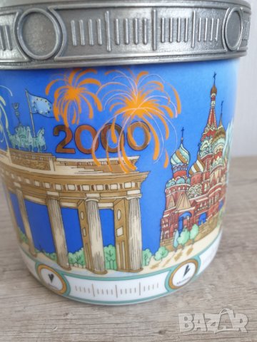 Порцеланов буркан специално издание за 2000година, снимка 5 - Антикварни и старинни предмети - 39994369