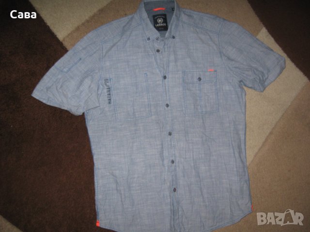 Риза LERROS   мъжка,М, снимка 2 - Ризи - 33031841