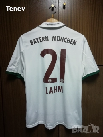 Bayern Munich Lahm Adidas 2013 2014 Away Oktoberfest оригинална тениска фланелка екип Байерн Мюнхен 