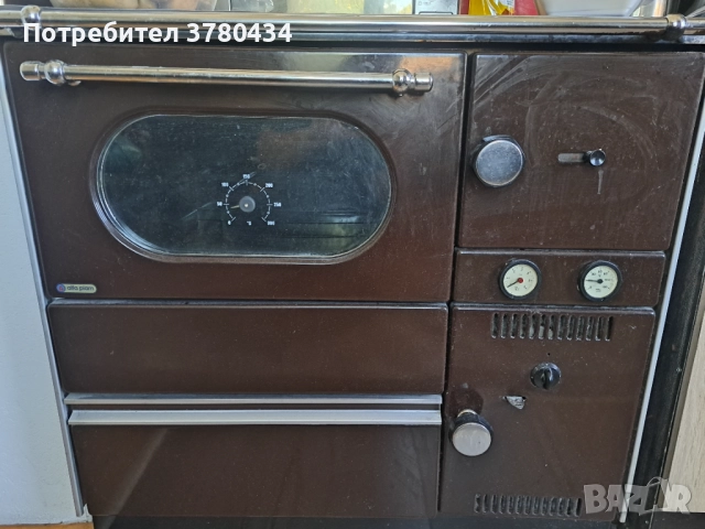 Алфа Плам 15 кв печка на дърва, снимка 1
