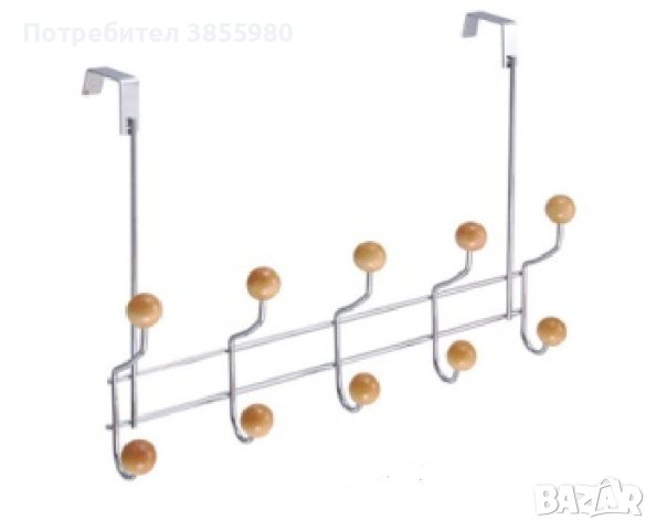 Закачалка за дрехи с кука за закрепяне на врата, снимка 1 - Органайзери - 43485362