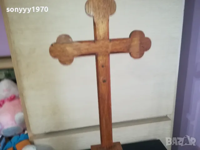голям дървен кръст 1111241546, снимка 9 - Антикварни и старинни предмети - 47926713
