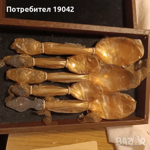 Лъжици посребрени руски нови, снимка 6 - Антикварни и старинни предмети - 50055760