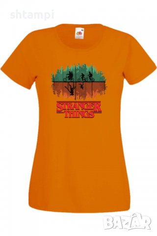 Дамска Тениска Stranger Things 2,Филм,Сериал,, снимка 9 - Тениски - 37314616