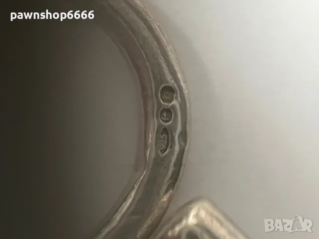 Сребърна гривна 925 от Birmingham, снимка 6 - Гривни - 48584325