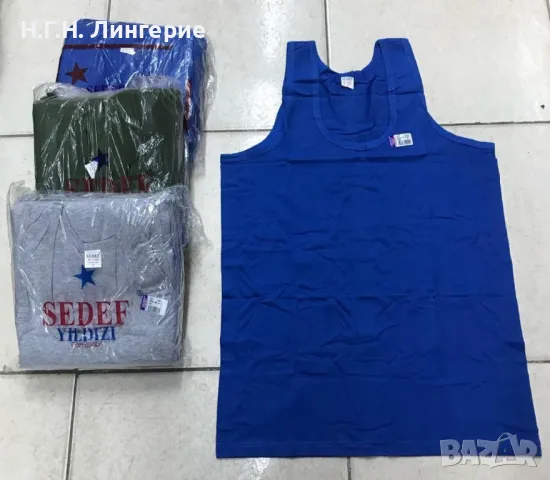 Мъжки потници материя 100% памук, снимка 7 - Бельо - 28240640